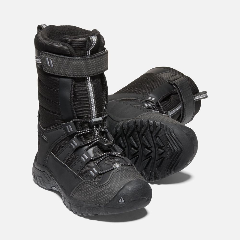 Bottes Hiver Keen Enfant Noir | Winterport Neo Waterproof | NLMYZ-9458